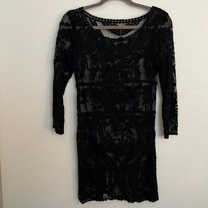 Sheer Lace Dress